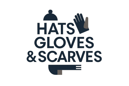 Designer logo with modern style boldness “Hats, Gloves & Scarves”